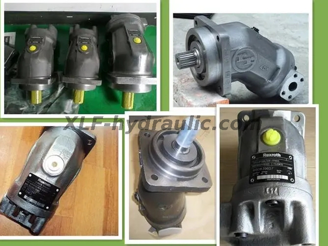 Rexroth Bent Axis Hydraulic Motor A2FM 80/61W-VAB-020 3000 rpm Axial Piston Fixed Hydraulic Pump Motor 