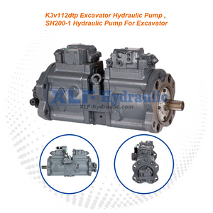 K3v112dtp Excavator Hydraulic Pump SH200-1 twin piston pump For Excavator