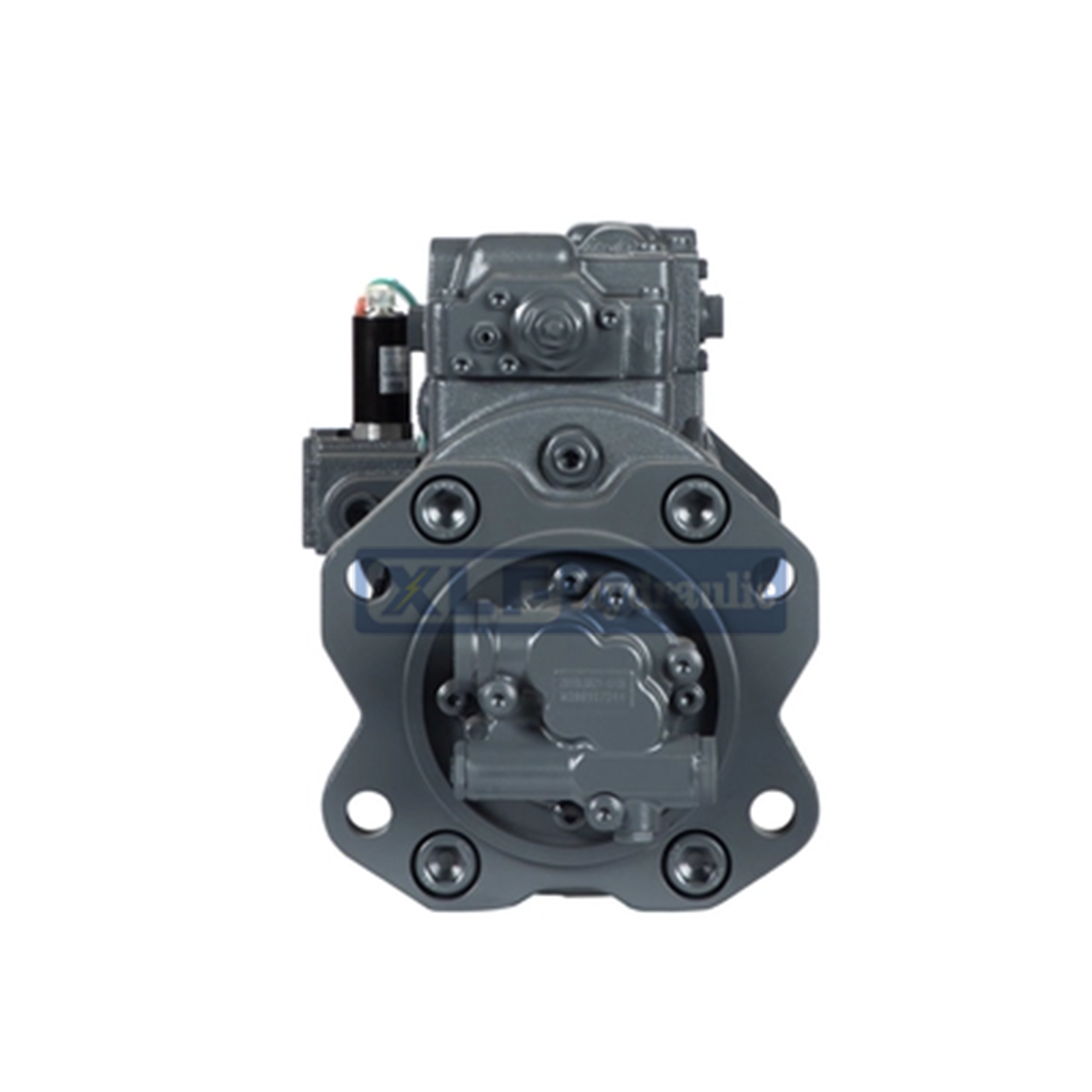 12T Hydraulic System Pump Back View