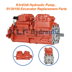 K3v63dt Hydraulic triplex piston pump for R130 And 150 Excavator Replacement Parts