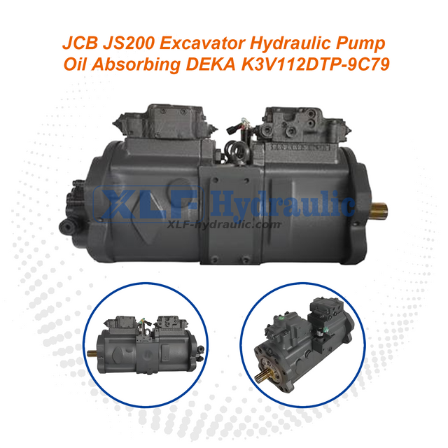 JCB JS200 Excavator Hydraulic Pump Oil Absorbing K3V112DTP-9C79