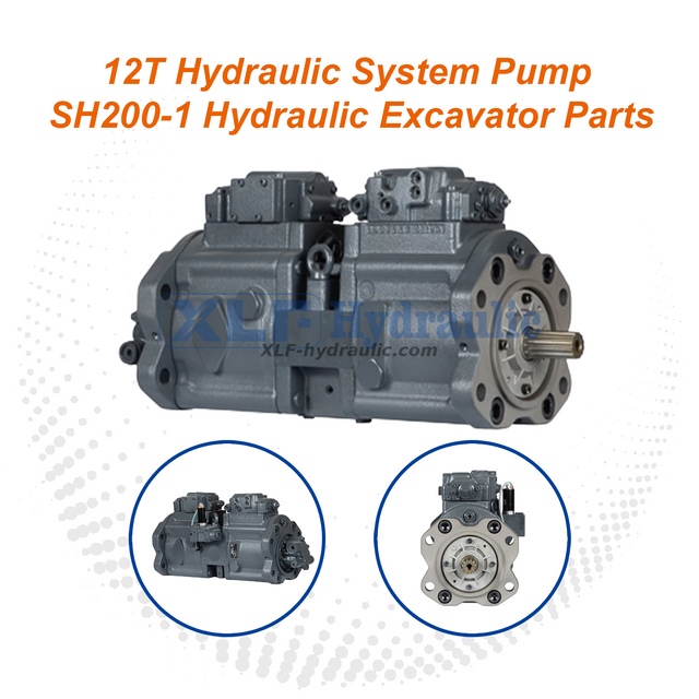 K3V112DTP-9T8L 68.5 * 25.9 * 36.7CM Hydraulic Piston Pump For SY205 and 215 Excavator